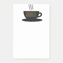 MONOGRAM COFFEE Post-it Notes