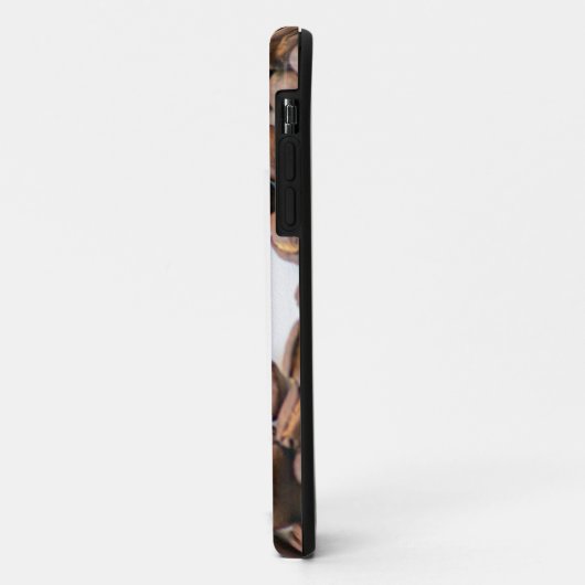  Monogram Coffeeholic-telefoontas! Case-Mate iPhone Case (Achterkant/links)