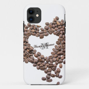  Monogram Coffeeholic-telefoontas! Case-Mate iPhone Case
