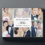 Monogram Collage EDITABLE KLEUR Plak met paling Ea Fotoplaat<br><div class="desc">Deze plak met esel maakt een groot hoopje om een groot geheugen te bewaren. Ontwerp © berryberrysnoot. Bezoek onze website op www.berryberrysweet.com voor overeenkomende objecten en meer ontwerpopties!</div>