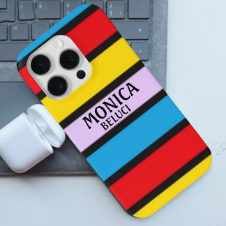 Monogram Color Block Horizontal Band iPhone 15 Pro Case