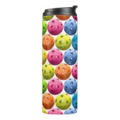 Monogram Colorful Pickleballen Thermosbeker (Gedraaid links)