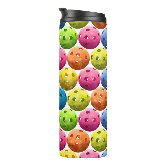 Monogram Colorful Pickleballen Thermosbeker (Geroteerd rechts)