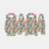 Monogram | Colorful Polka Dot Cactus Pattern Bedankdoosjes (Uitgevouwen)