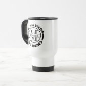 Monogram Cool Doctor Travel Mug Reisbeker (Voorkant links)