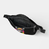 Monogram Cool Neon Retro DJ Lama Heuptasje (Open)