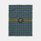 Monogram Cooper Tartan Fleece Deken (Voorkant)