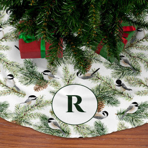 Monogram Country Kerstmis, bijkantoren van de voge Kerstboom Rok
