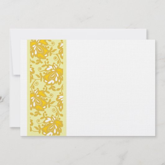 Monogram Couples Shower Invitation Kaart (Achterkant)