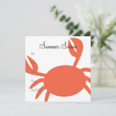 Monogram Crab Kaart (Staand voorkant)