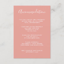 Monogram Crest Gold Blush-verblijfskaarten