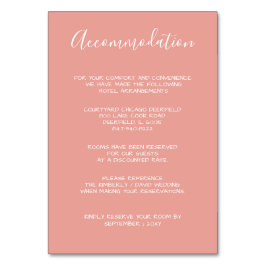 Monogram Crest Gold Blush Wedding-kaarten Kaart