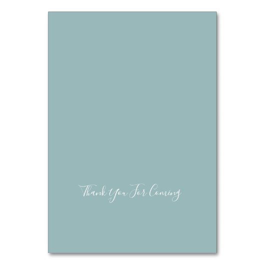 Monogram Crest Goud Stofblauw Bruiloft Kaart (Achterkant)