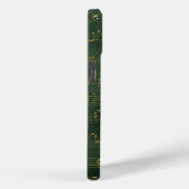  Monogram Crest Music Manuscript Groen Goud Case-Mate iPhone Case (Achterkant / Rechts)