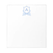 Monogram Crest Note Pad Notitieblok (Voorkant)