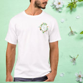 Monogram Crest St. Patrick's Day Lucky T-Shirt