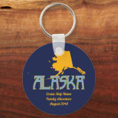 Monogram Cruise Alaska Family Reunion Sleutelhanger (Voorkant)