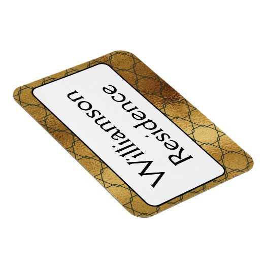 Monogram Cruise Cabine Deur FInder Marker Goud Magneet (Rechterzijde)