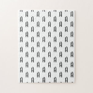 Monogram Cursieve Frustratie Legpuzzel