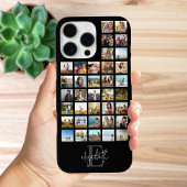 Monogram Custom 36 Photo Collage Case-Mate iPhone Case
