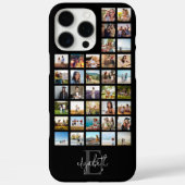 Monogram Custom 36 Photo Collage Case-Mate iPhone Case (Achterkant)