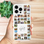 Monogram Custom 37 Photo Collage Case-Mate iPhone Case