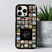 Monogram Custom 37 Photo Collage iPhone Hoesje