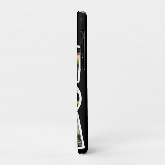 Monogram Custom Collage Upload je eigen 6 foto's Case-Mate iPhone Case (Achterkant/links)