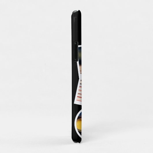 Monogram Custom Collage Upload je eigen 6 foto's Case-Mate iPhone Case (Achterkant/rechts)