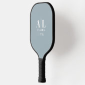 Monogram Custom Initialen Pickleball Paddle - Blau (Links)