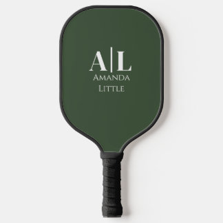 Monogram Custom Initialen Pickleball Paddle - Groe