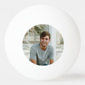 Monogram Custom Photo Ping Pong Ball (Voorkant)