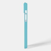 Monogram Cute Panda Aangepast gebubbel Blauw Case-Mate iPhone Case (Achterkant / Links)