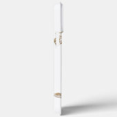 Monogram Cute Woodland Fox Waterverf Floral Name Case-Mate iPhone Case (Achterkant / Rechts)