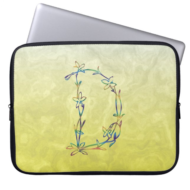 MONOGRAM D LAPTOP SLEEVE (Voorkant)