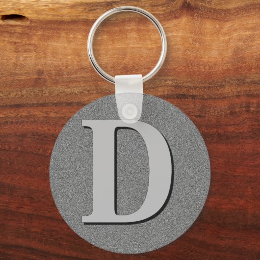 Monogram D Sleutelhanger (Voorkant)