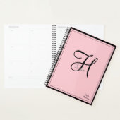 Monogram Dagelijkse Planner met ELKE kleur Hoes HA (Display)