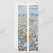 Monogram Daisies Twee Bladwijzer (Achterkant)