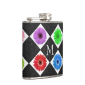 Monogram Daisy Heupfles (Rechts)