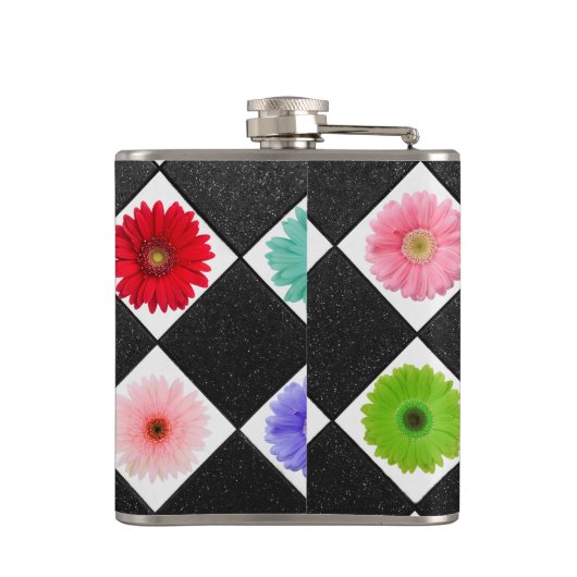 Monogram Daisy Heupfles (Achterkant)