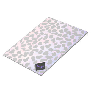 Monogram Dalmatian Black en Pink Notitieblok