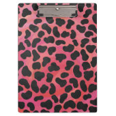 Monogram Dalmatian Black en Red Klembord (Voorkant)