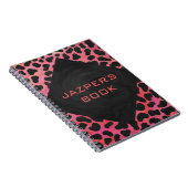 Monogram Dalmatian Black en Red Notitieboek (Rechterzijde)