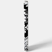 Monogram  Damask Patroontelefoon Case-Mate iPhone Case (Achterkant / Links)