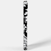 Monogram  Damask Patroontelefoon Case-Mate iPhone Case (Achterkant / Rechts)