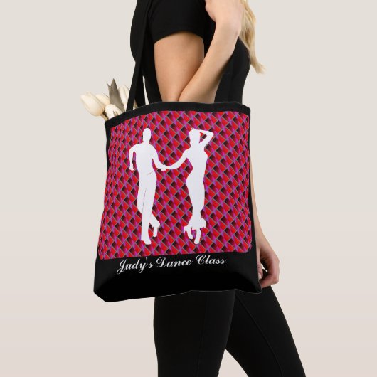 MONOGRAM DANCING COUPLE CANVAS TAS (Dichtbij)