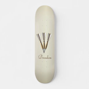 Monogram Darts Ontwerp Persoonlijk Skateboard