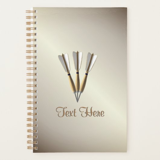 Monogram Darts Ontwerp Planner (Voorkant)
