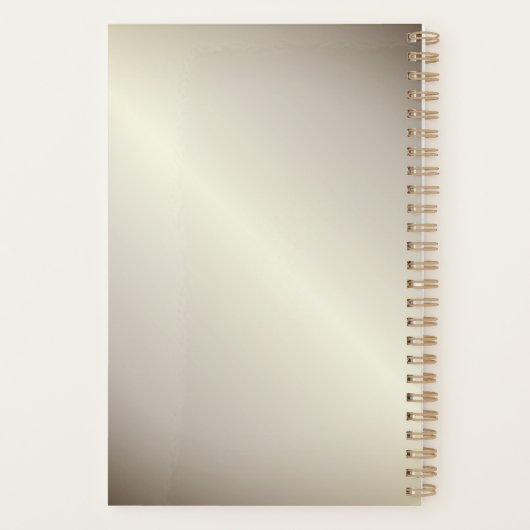Monogram Darts Ontwerp Planner (Achterkant)