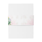 Monogram & Date  Sunflower Mason Jar Wedding    Uitnodigingen Wikkel (Achterkant Voorbeeld)